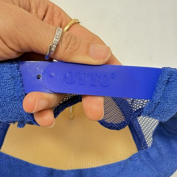 Vintage Otto Nintendo 8 Bit Game Themed Baseball Hat Pixel Trucker Mesh SnapBack - Picture 9 of 12